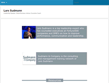 Tablet Screenshot of lars-sudmann.com